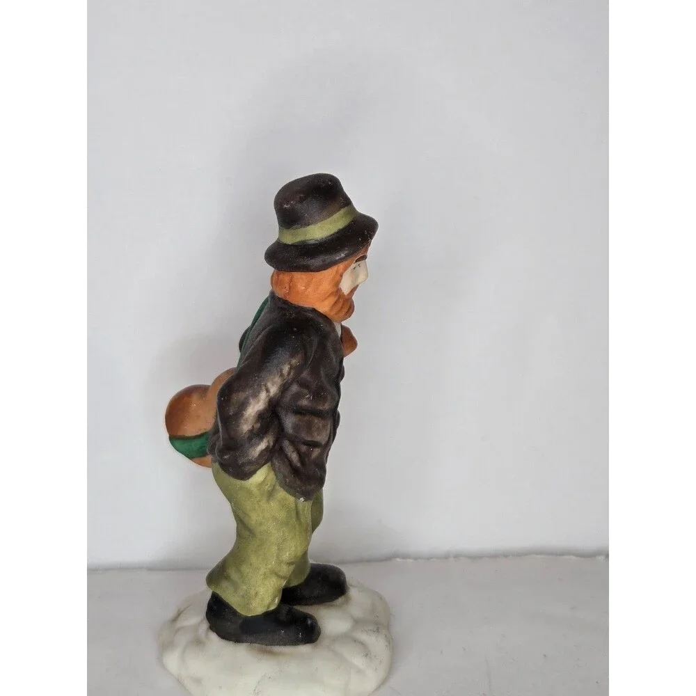 Vintage Mercuries USA Miniature Village Figurine Troubadour Musician